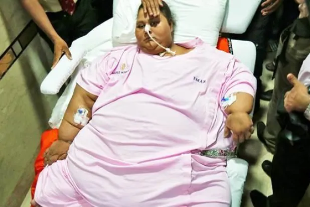 وفاة أسمن امرأة في العالم بأبوظبي