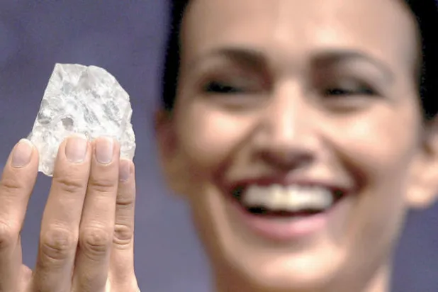 53 مليون دولار ثمن ماسة مصقولة من بوتسوانا