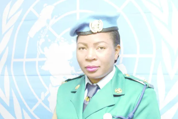 شرطية من زيمبابوي تنال جائزة شخصية العام النسوية لحفظ السلام