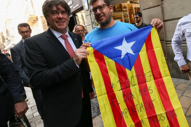 Tension in Catalonia Rise Ahead of Referendum