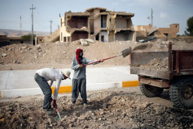 (مدينة سنجار العراقية (رويترز)