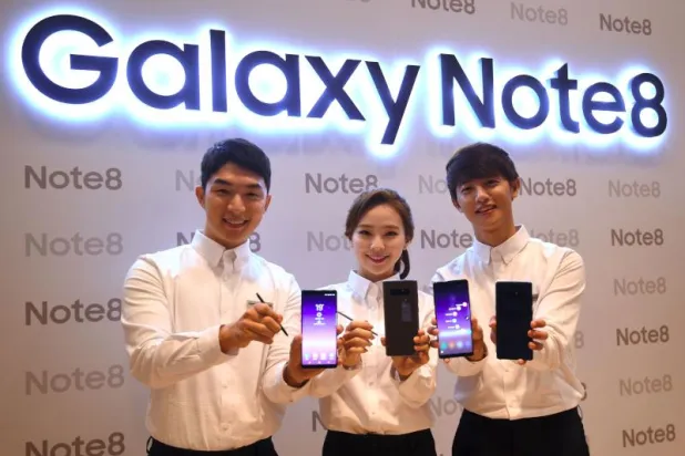 مبيعات «غالاكسي نوت 8» تتجاوز مليون وحدة في السوق المحلية