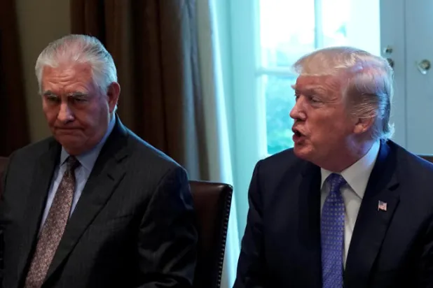 ترمب ليس متأكداً من بقاء تيلرسون حتى نهاية الفترة الرئاسية