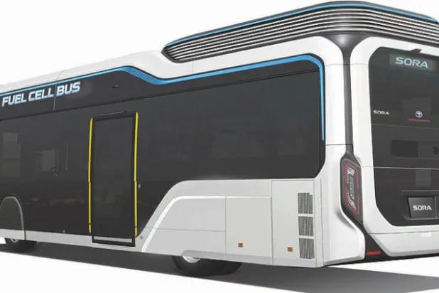 تصميم متخيل  لحافلة {سورا}