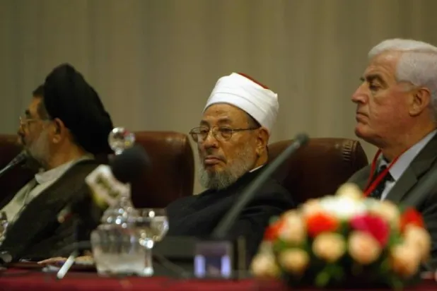 Qaradawi’s Union Swaps Religious Views with Politics   