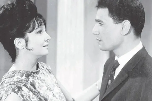 شادية مع عبد الحليم حافظ في «معبودة الجماهير»