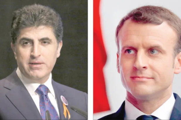 رئيس حكومة إقليم كردستان في قصر الإليزيه اليوم لبحث الملف الكردي