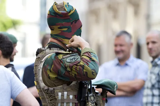 Europe Soldiers Guard Europe’s Streets from Terrorism 
