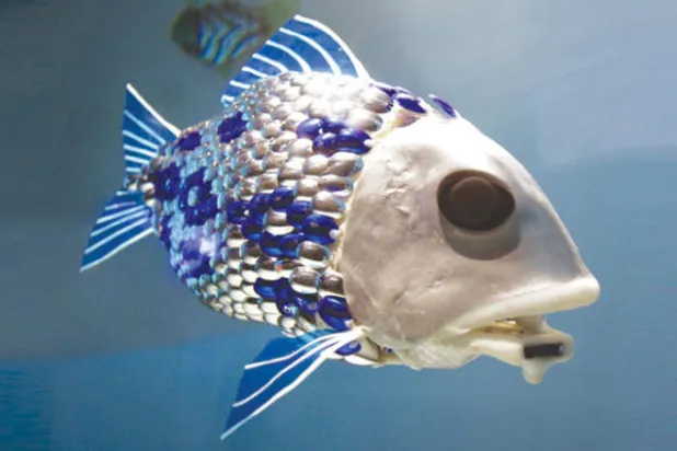 {سمكة روبوت} يساعد في رصد التلوث