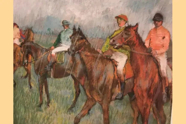 إدغار ديغا الغارق في الألوان