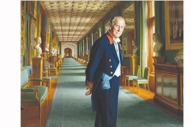 قصر {بكنغهام} يعرض لوحة جديدة للأمير فيليب