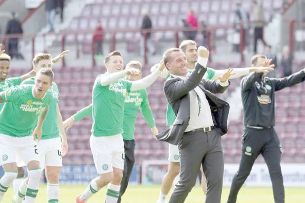 فريق سلتيك بقيادة بريندان رودجرز فرض سيطرته على الكرة الاسكوتلندية