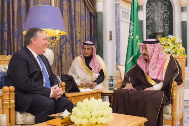 الملك سلمان يبحث مع مدير وكالة الاستخبارات الأميركية أوضاع المنطقة