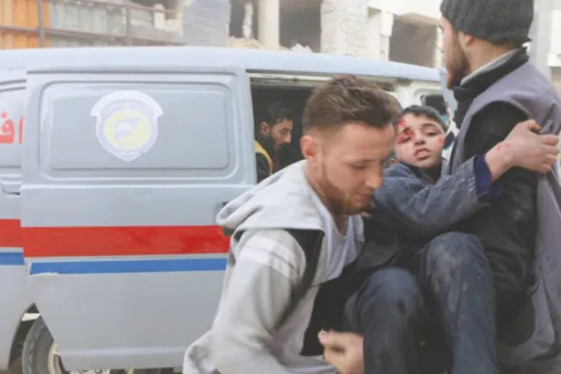 «الصليب الأحمر»: وضع الغوطة حرج وأسر تنال وجبة يومياً