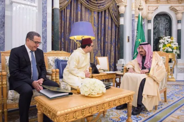 خادم الحرمين الشريفين يتسلم رسالة من ملك المغرب
