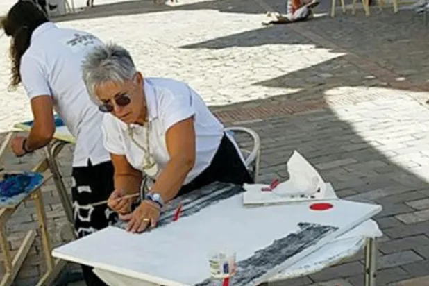 جانب من بينالي شرم الشيخ