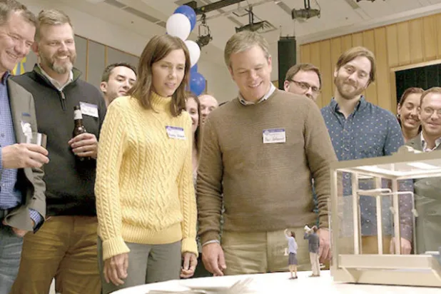 مات دامون وكريستين ويغ في «تقزيم»‬