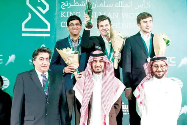 تألق هندي ـ روسي ـ صيني في ختام بطولة العالم للشطرنج