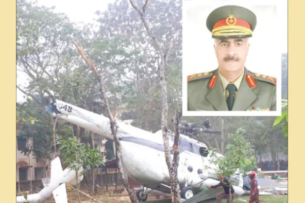 نجاة رئيس الأركان الكويتي بعد حادث مروحية في بنغلاديش