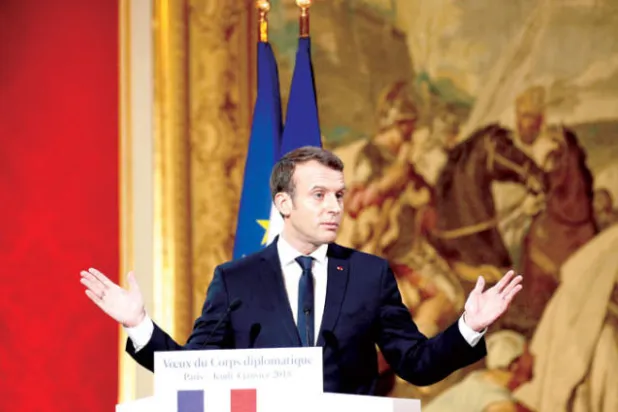 الرئيس الفرنسي يريد «اتفاق إطار» للحد من هيمنة إيران الإقليمية