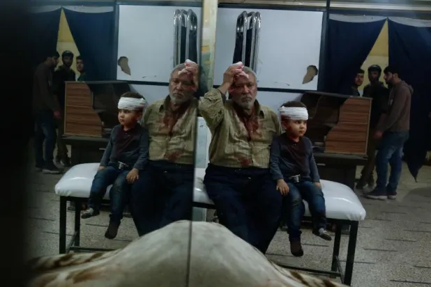 إصابة العشرات بغارات روسية على شرق دمشق (أ.ف.ب)