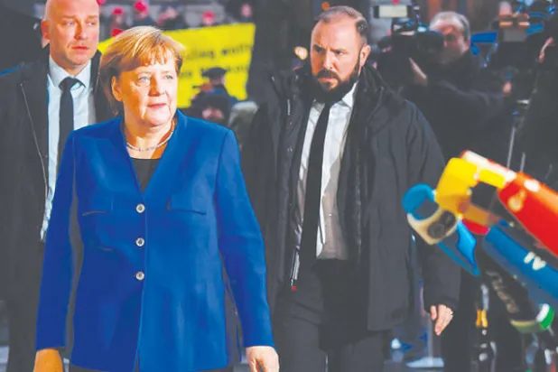 تفاؤل «حذر» في مفاوضات ميركل مع الاشتراكيين