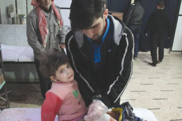 أنباء عن قصف بـ«غاز الكلور» على الغوطة الشرقية