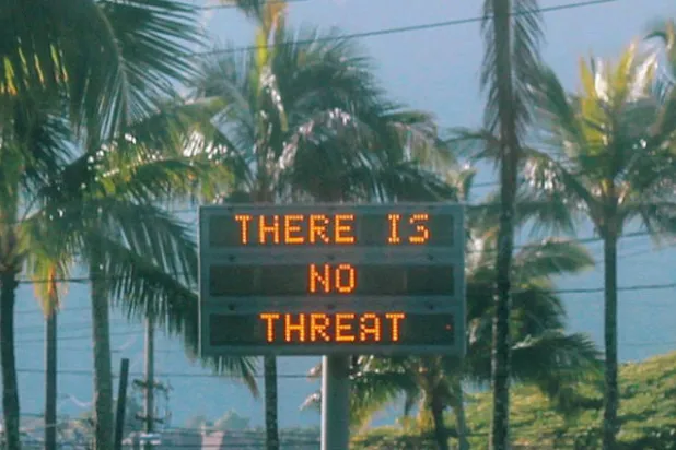 هلع وفوضى بعد إنذار خاطئ حول صاروخ باليستي في هاواي