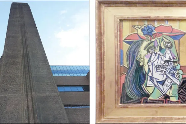 «تيت مودرن» من أفضل متاحف الفن الحديث في أوروبا