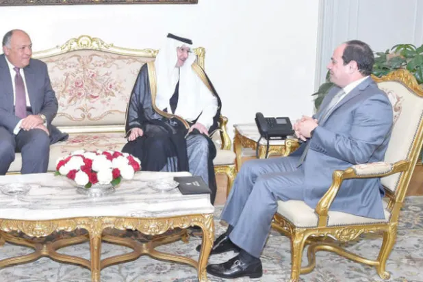 السيسي يؤكد للعثيمين دعم مصر لـ{التعاون الإسلامي}