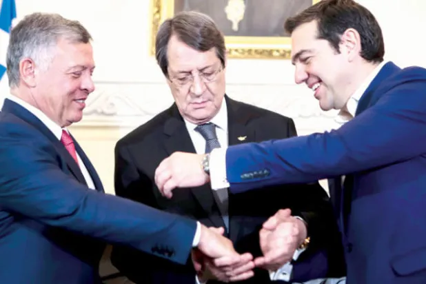 قمة أردنية ـ قبرصية ـ يونانية تبحث التعاون الاقتصادي