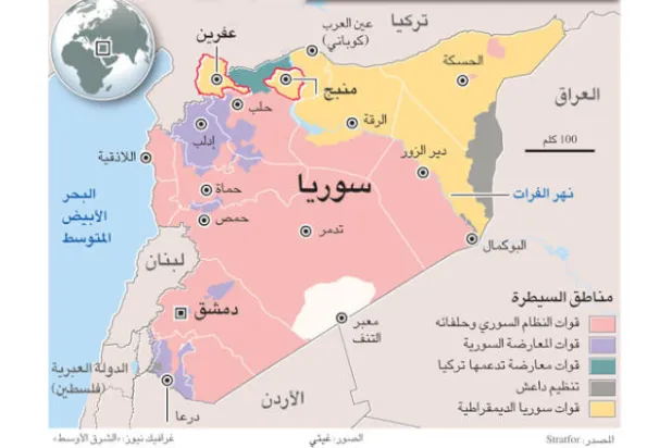 دمشق تركز على مثلث حماة ـ حلب ـ إدلب