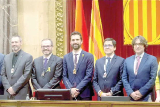 البرلمان الكاتالوني يبدأ أولى جلساته مندداً بسياسات مدريد نحو الإقليم