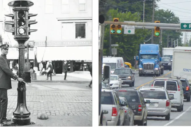 إشارات المرور الضوئية تحتفل بمرور 150 عاماً على بدء العمل بها