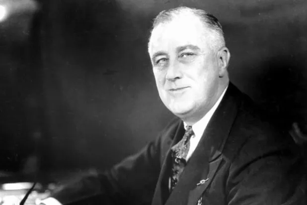 فرانكلين ديلانو روزفلت الرئيس الثاني والثلاثون لأميركا (أ.ب) 