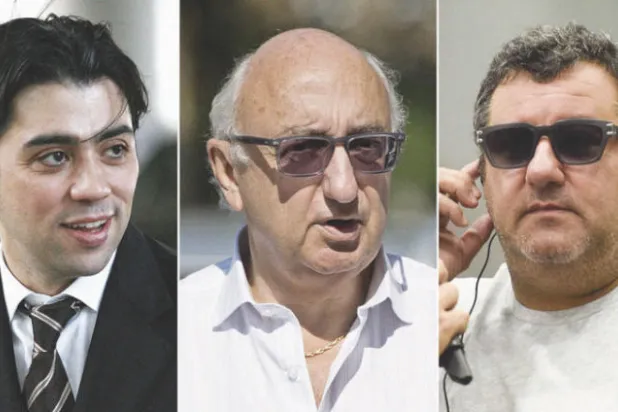 رايولا وبارنيت وغورابشيان 3 من أشهر وكلاء اللاعبين بالعالم