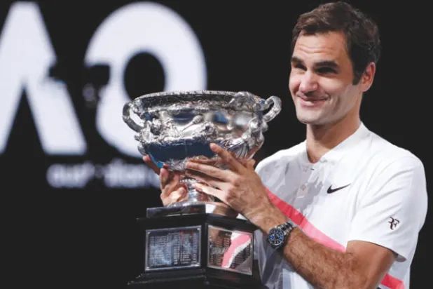 فيدرر يتحدى الزمن وينتزع بطولة أستراليا للمرة السادسة