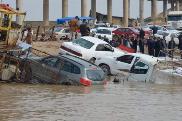 إنقاذ 40 شخصا بغرق عبارة في نهر دجلة بالشرقاط