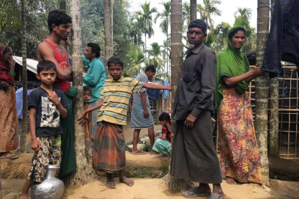 مخيم للروهينغا في بنغلاديش (رويترز)