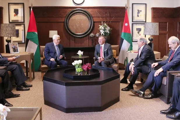 King of Jordan, Palestinian President Discuss Peace Process