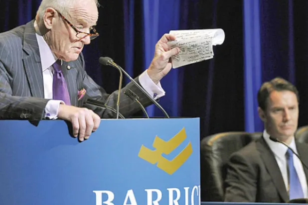 رحيل مؤسس أكبر شركة منتجة للذهب في العالم