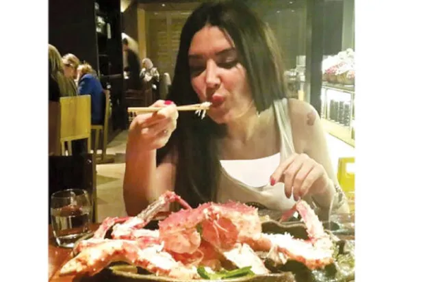 عبير صبري تحب الأكل بكل أنواعه