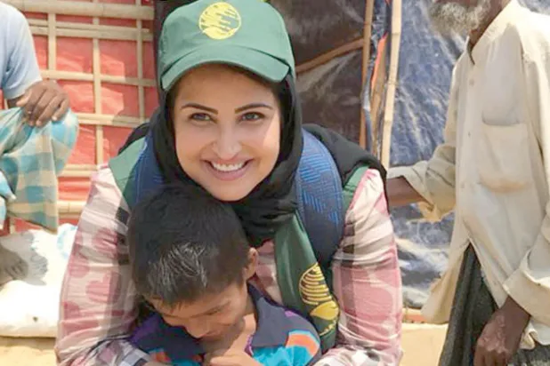 سعوديات يشاركن للمرة الأولى في العمل الإغاثي