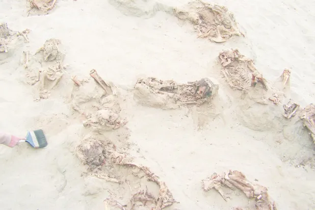 اكتشاف أكبر «تضحية جماعية بالأطفال» في التاريخ ببيرو