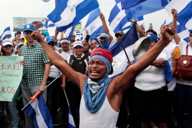 حكومة نيكاراغوا اليسارية تواجه غضب الشارع