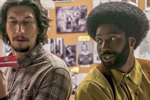 جون ديفيد واشنطن وآدم درايفر في «بلاكلاكسمان»