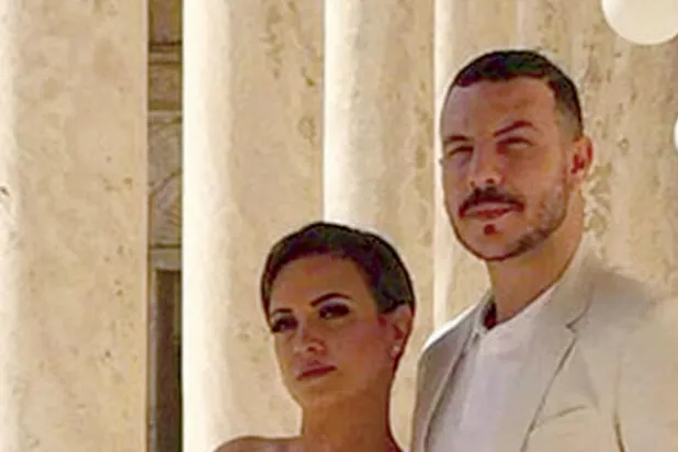 لقطة من مسلسل «الرحلة» تجمع ريهام عبد الغفور بباسل الخياط بطل المسلسل