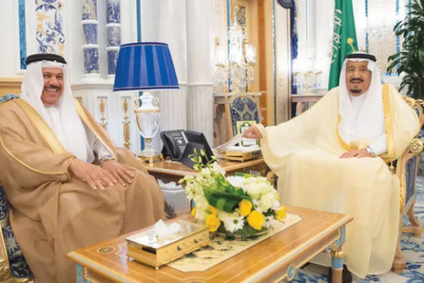 خادم الحرمين بحث مع الزياني المستجدات في الساحة الخليجية