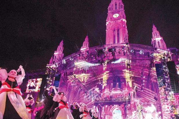 حفل خيري لمواجهة الإيدز في النمسا