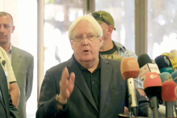 «الشرعية» تتهم الحوثيين بإفشال مهمة غريفيث